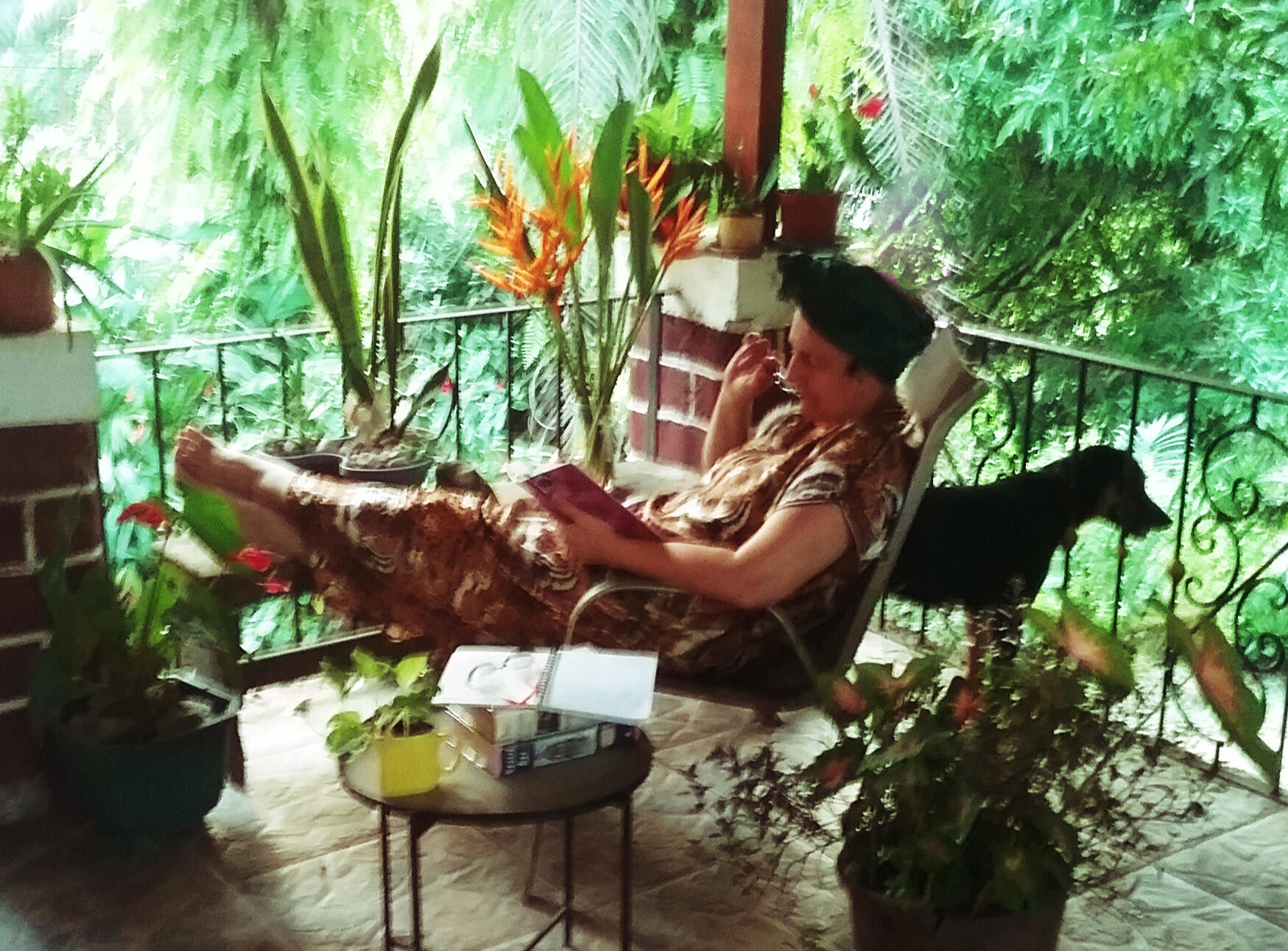 spiritual poetry garden